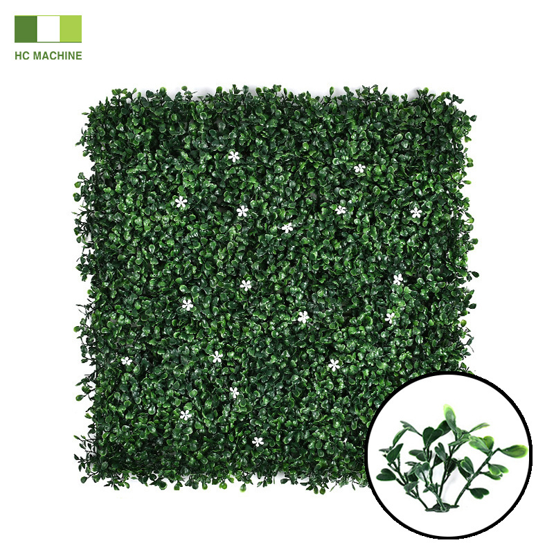 0.7KG Artificial Boxwood Hedge Wall Panels UV Protected Plastic Greenery Backdrop for Outdoor Wedding Privacy Fence Backyard