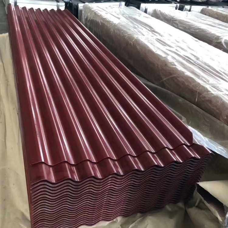 Carbon Steel PPGI Corrugated Roofing Sheets Prepainted Galvanized Steel Corrugated Roofing Sheet