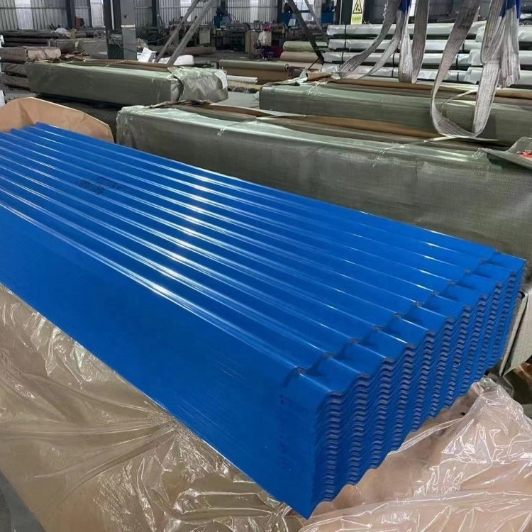 Carbon Steel PPGI Corrugated Roofing Sheets Prepainted Galvanized Steel Corrugated Roofing Sheet