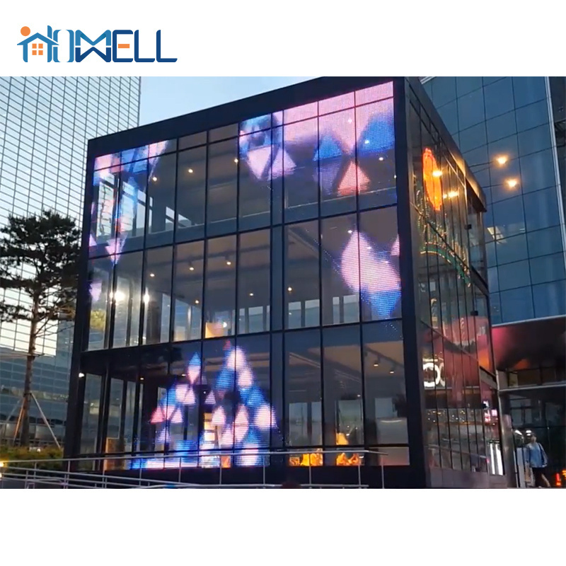 Transparent LED Screen Indoor Outdoor Glass Transparent LED Film Display Panels