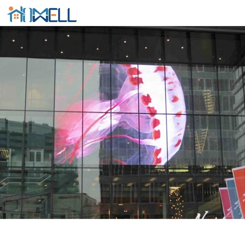 Transparent LED Screen Indoor Outdoor Glass Transparent LED Film Display Panels