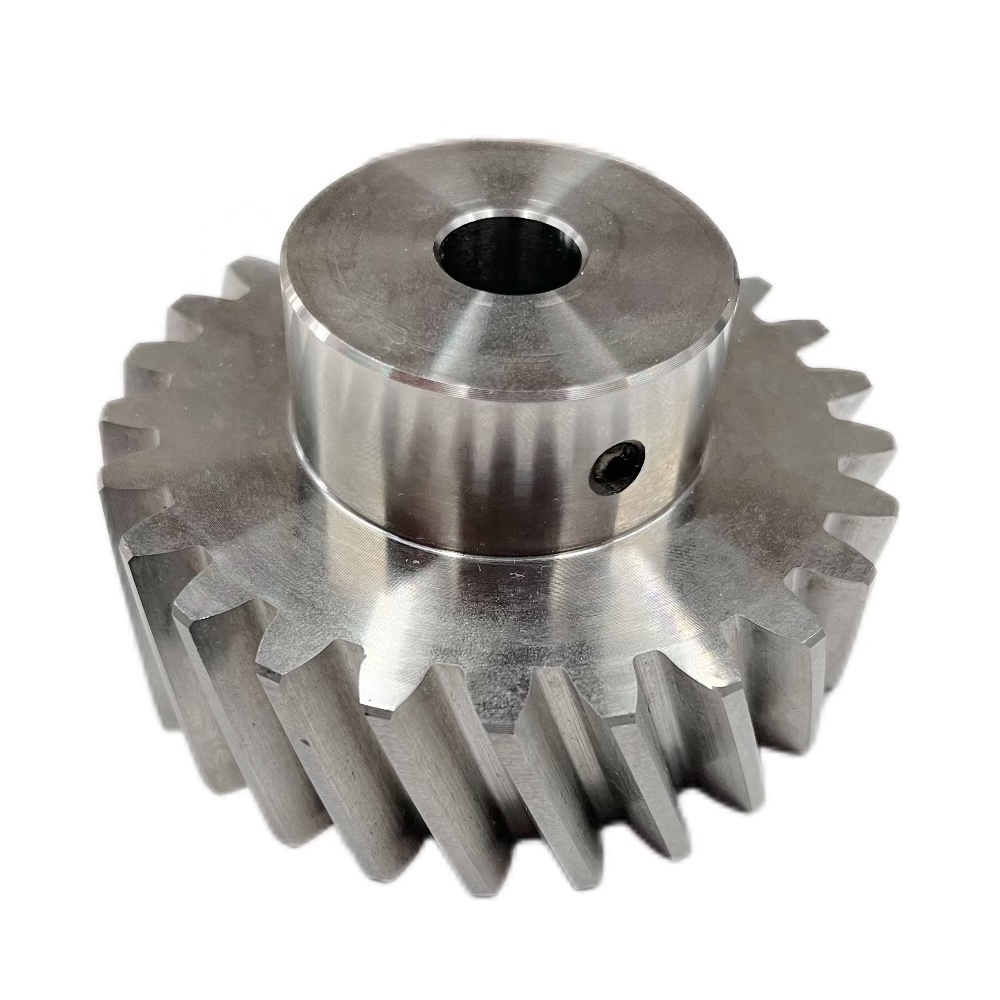 Custom CNC high precision stainless steel  helical cross  set gear  wheel M1 M2 M3 M4 M5 M6