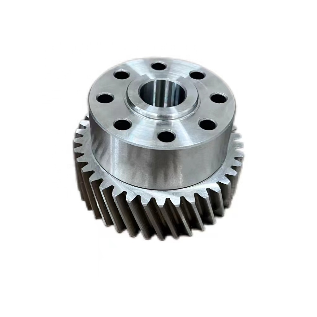 Custom CNC high precision stainless steel  helical cross  set gear  wheel M1 M2 M3 M4 M5 M6