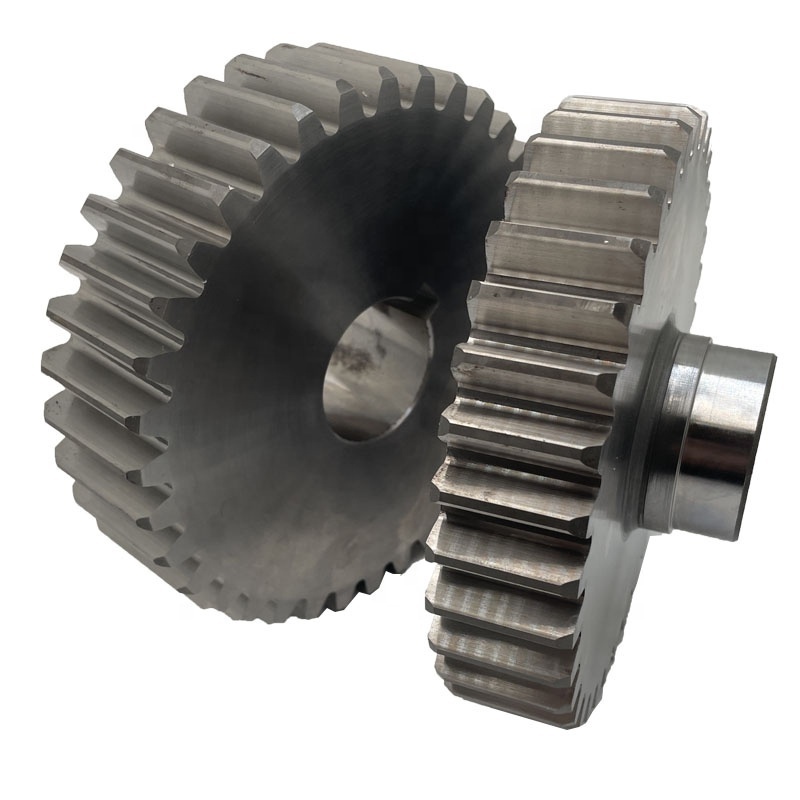 DIN6 spur gear custom power transmission grinding straight spur gear