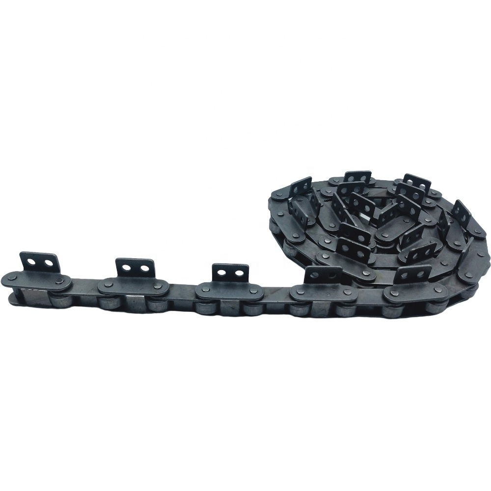 Professional Manufacturer precision short pitch conveyor roller chain with attachments A2