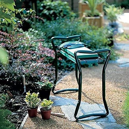 whole sale foldable garden kneeler kneeling bench with a soft foam