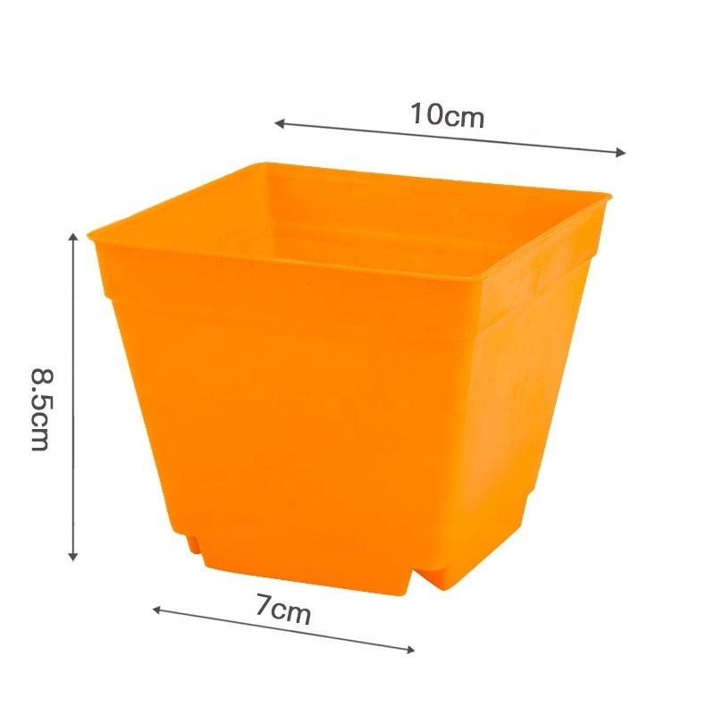 garden supplies cheap seedling pots plastic planter nursery 4