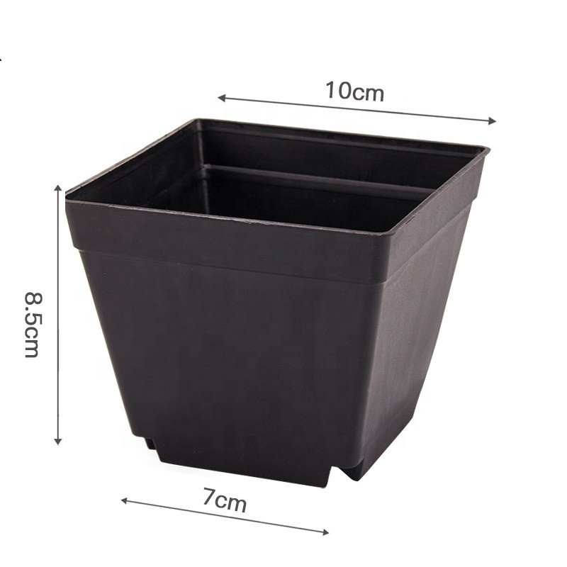 garden supplies cheap seedling pots plastic planter nursery 4