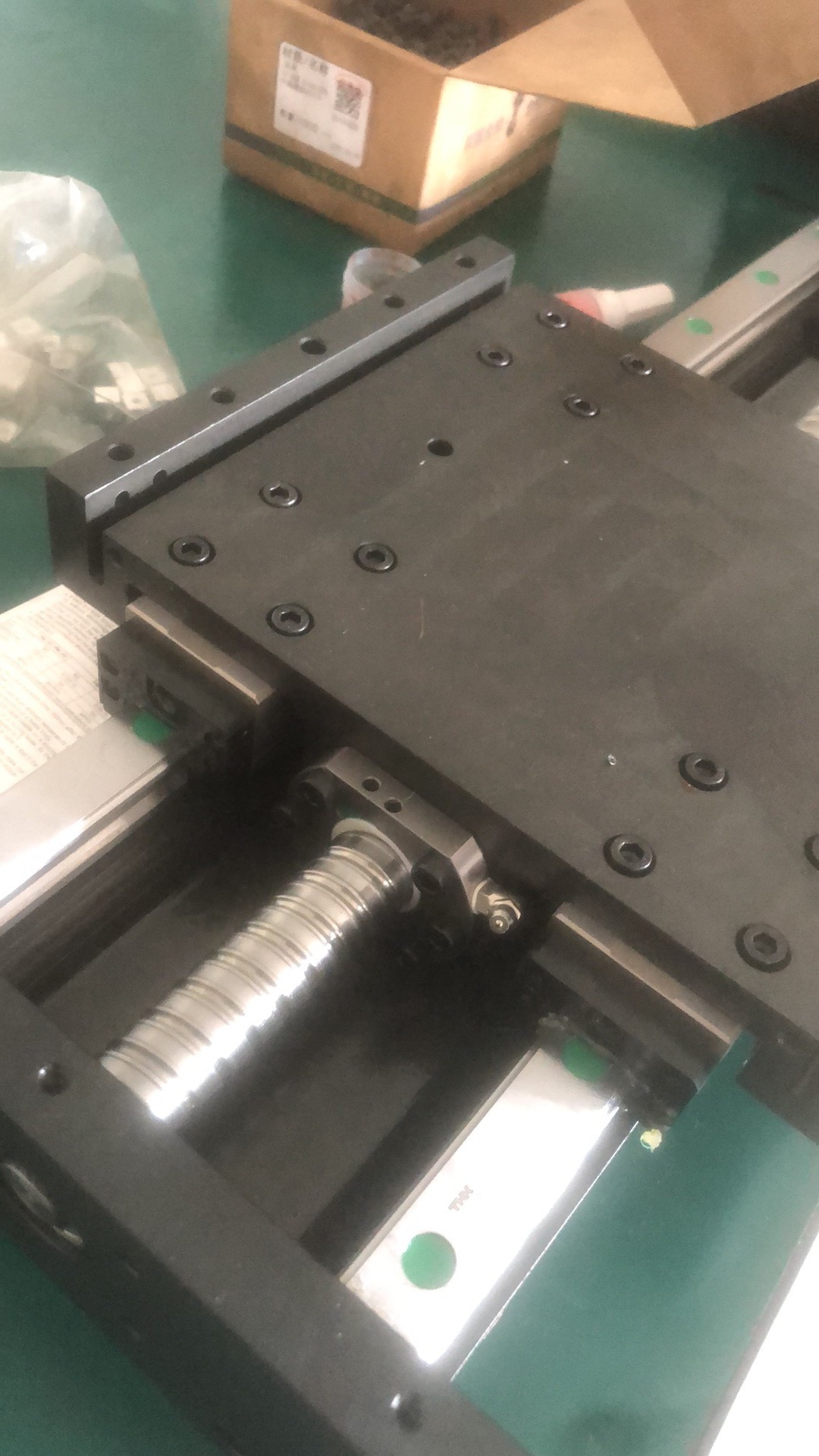 CNC Origin Industries Linear Motion Guide Rail Rack and Pinion Actuator System Module for Plasma 12 Engine Assembly Provided