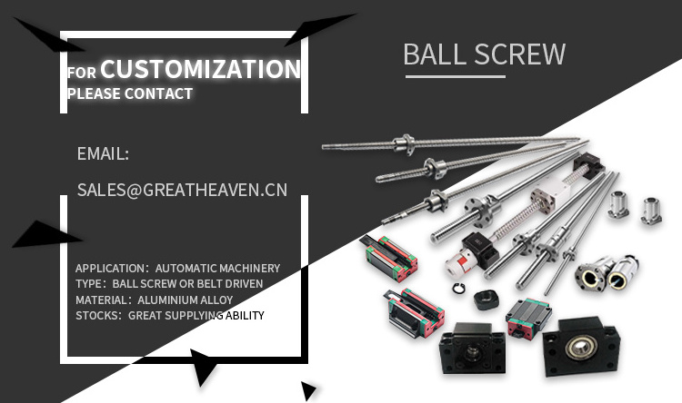 Guide Actuator Heavy Duty Linear Bearing Slide Rails