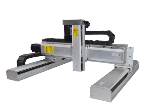 Xyz 3-axis gantry robot cnc linear and high speed robot small fast actuator xy sliding table aluminium slide linear guide