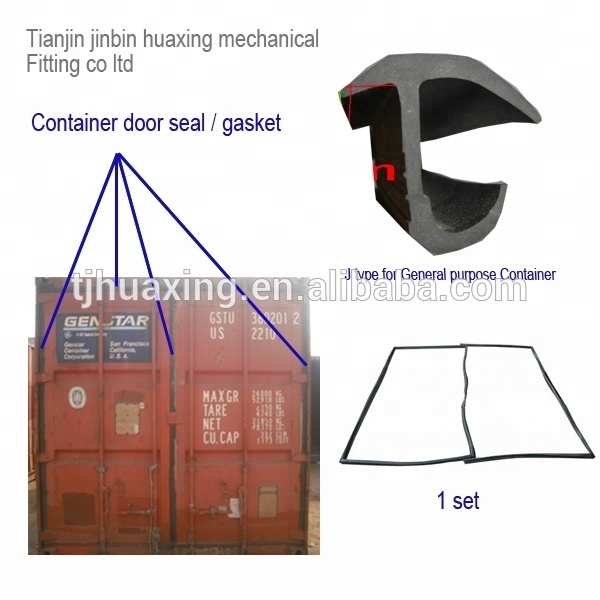 EPDM Rubber Seal Reefer Container Door Rubber Gasket Seals