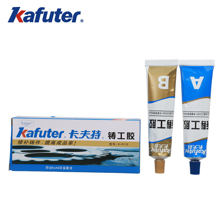 Hot sales Kafuter K-9119 100g  high strength epoxy AB adhesive epoxy resin metal repairing glue