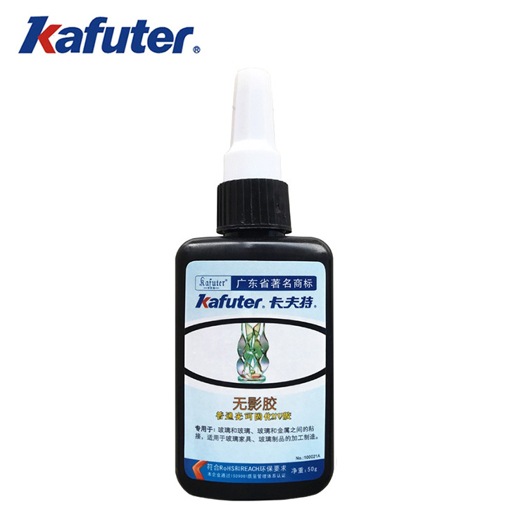 universal Kafuter K-306 cheap UV glue adhesive for glass bonding fast curing glue