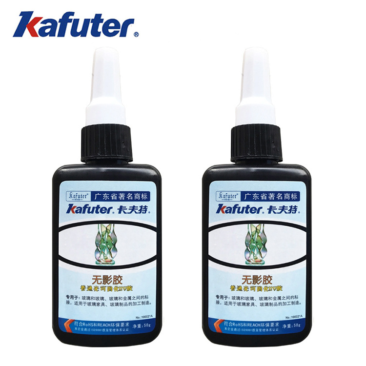 universal Kafuter K-306 cheap UV glue adhesive for glass bonding fast curing glue