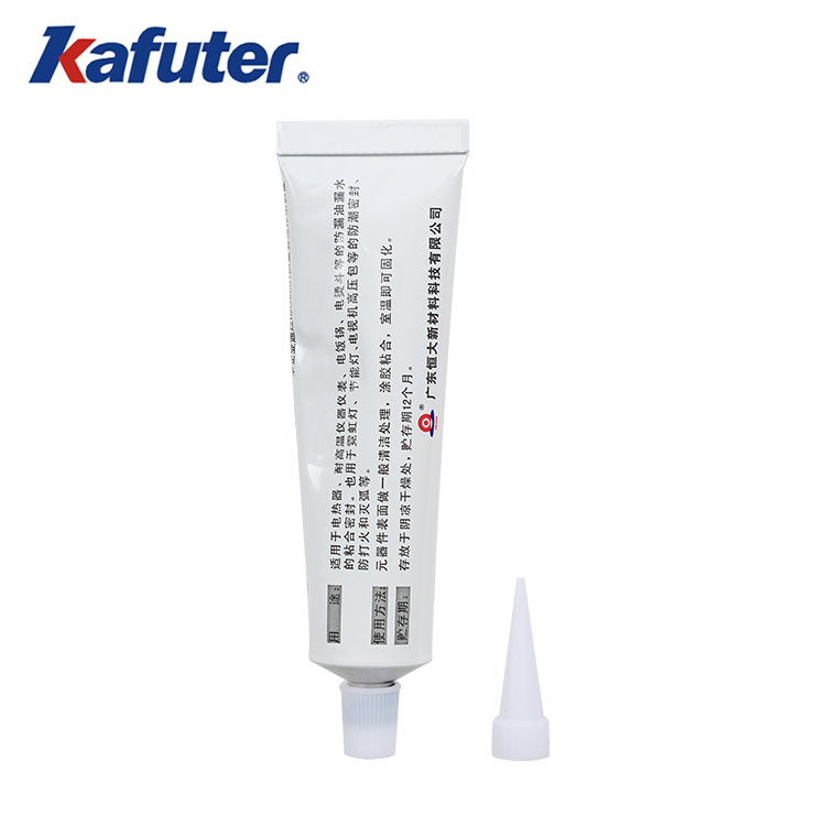 Kafuter K-704B RTV black silicone sealant multi-purpose adhesive sealant