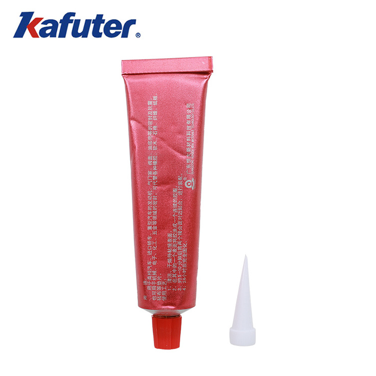 Kafuter K-383 high temperature resistant gasket-free adhesive RTV red sealant