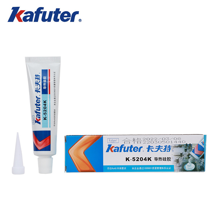 Kafuter K-5204K white Adhesive sealant thermal conduction glue