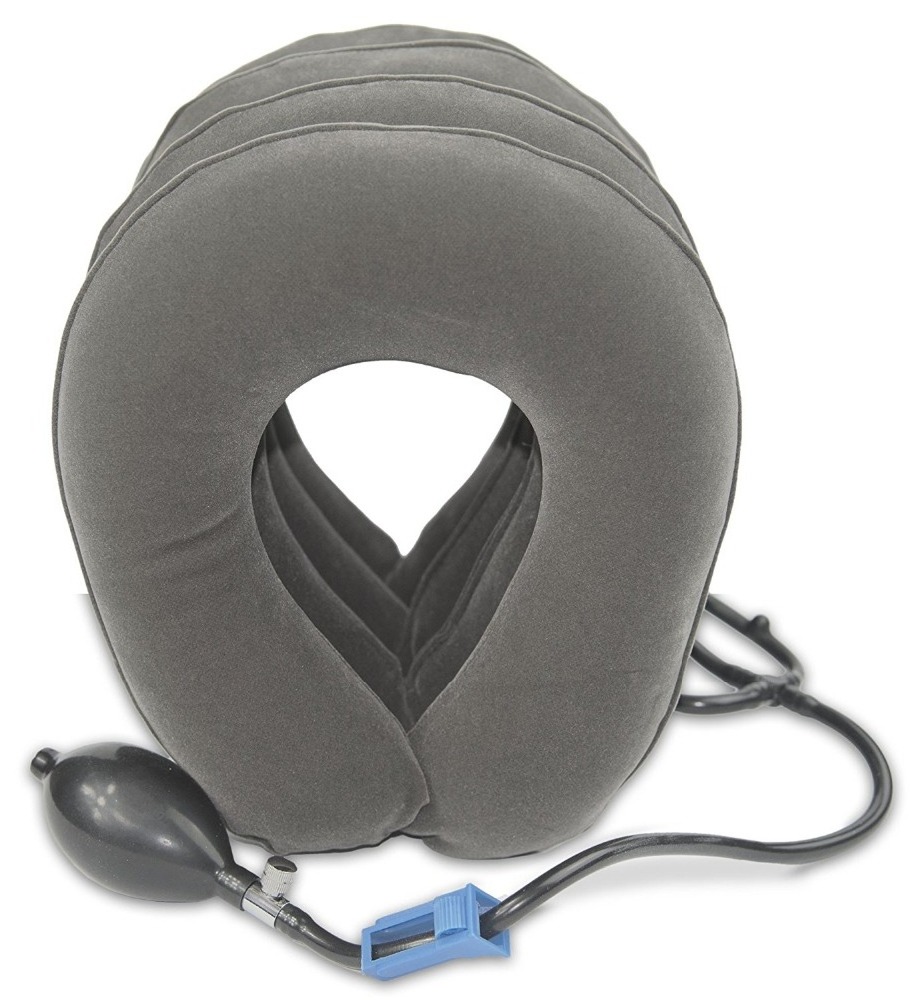 Medical Equipment 3 Layers Air Neck Traction Relive Pain Cervical Neck Traction Device