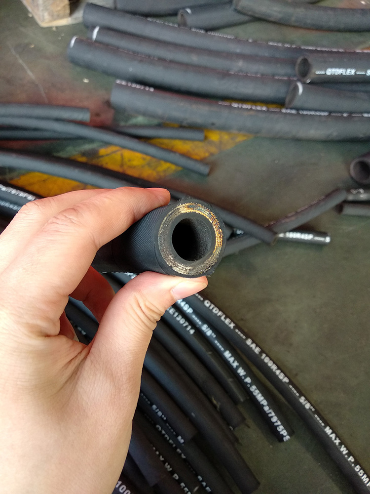 Chemical Flexible Hose SAE R12 Hydraulic Rubber Hose