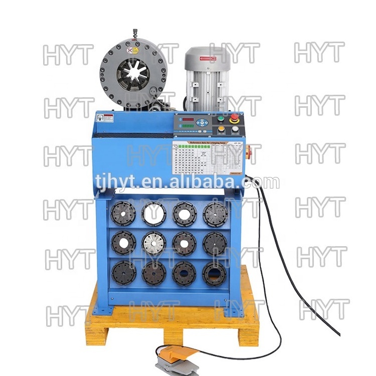 Automatic 2'' 4SH Rubber Pipe Crimper P32 Hydraulic Hose Crimping Pressing Machine Price