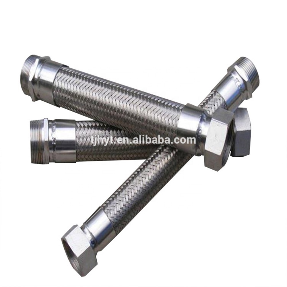 310 304 316L stainless steel ss braided flexible metal hose