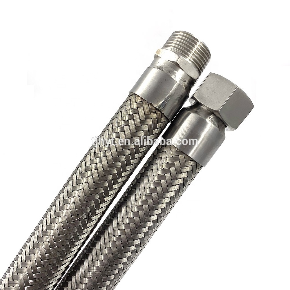 metal hose flexible tube 304 316l stainless steel water pipe