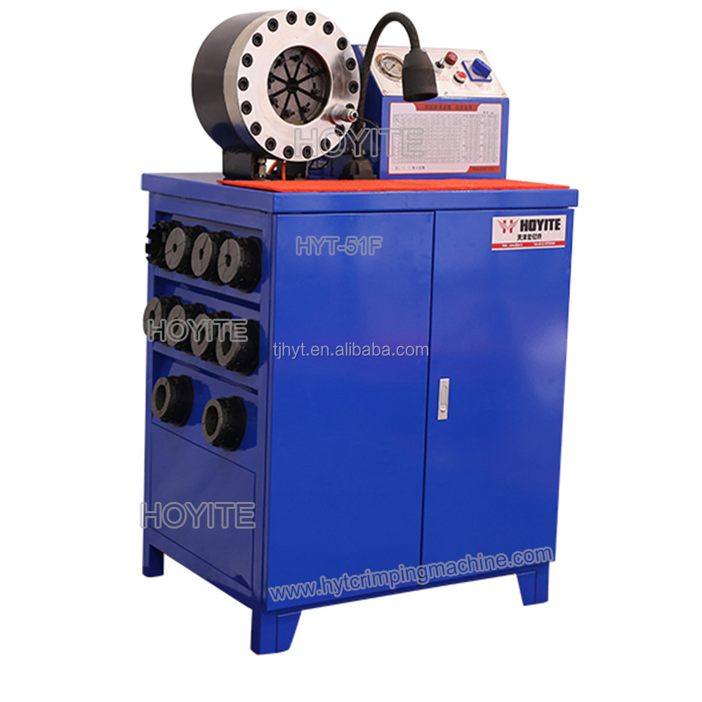 High Precision ISO 4SH Gates Hose Crimping Machine/Crimper Up To 2