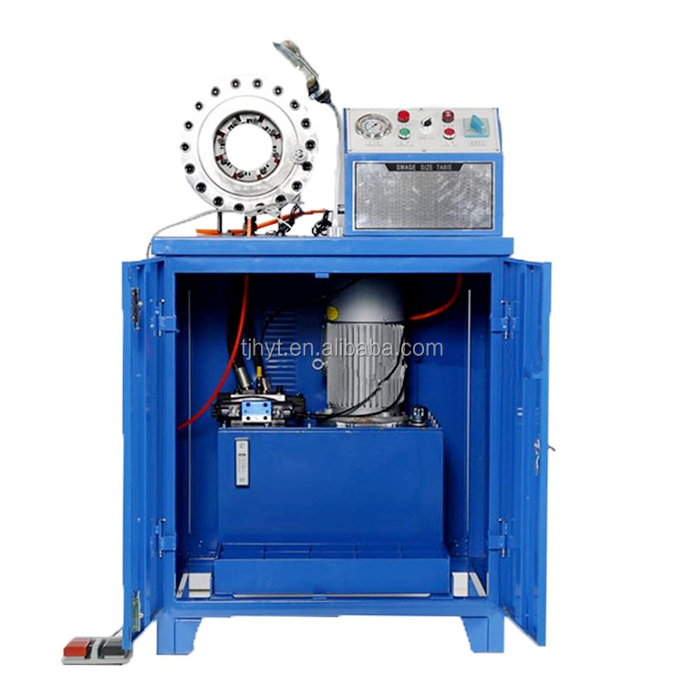 High Precision ISO 4SH Gates Hose Crimping Machine/Crimper Up To 2