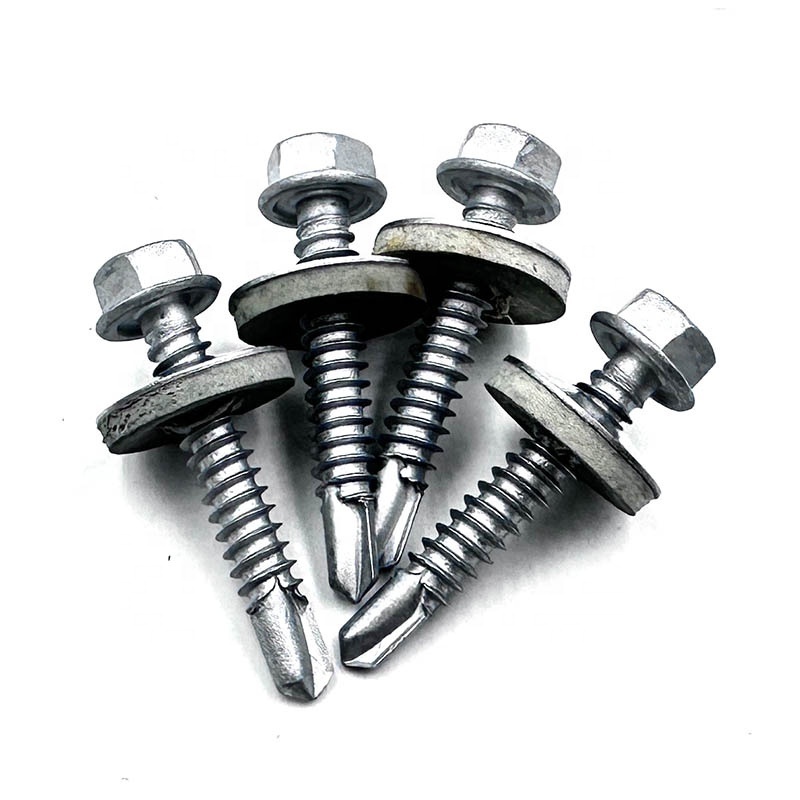 umbrella roofing screw with epdm rubber washer metal roofing screw