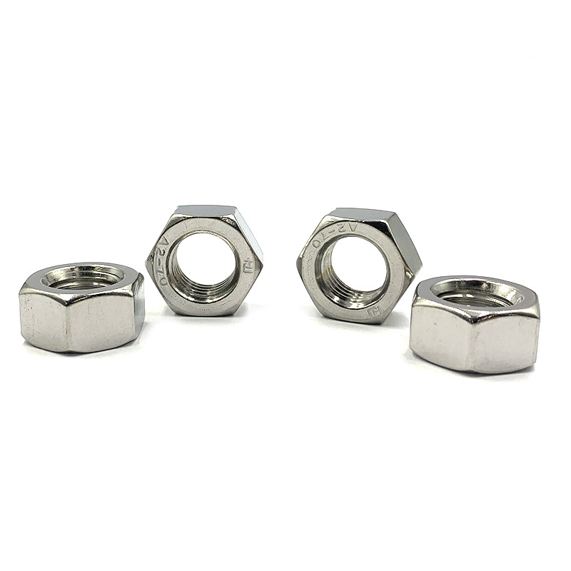 anchor bolt and nut polished galvanized