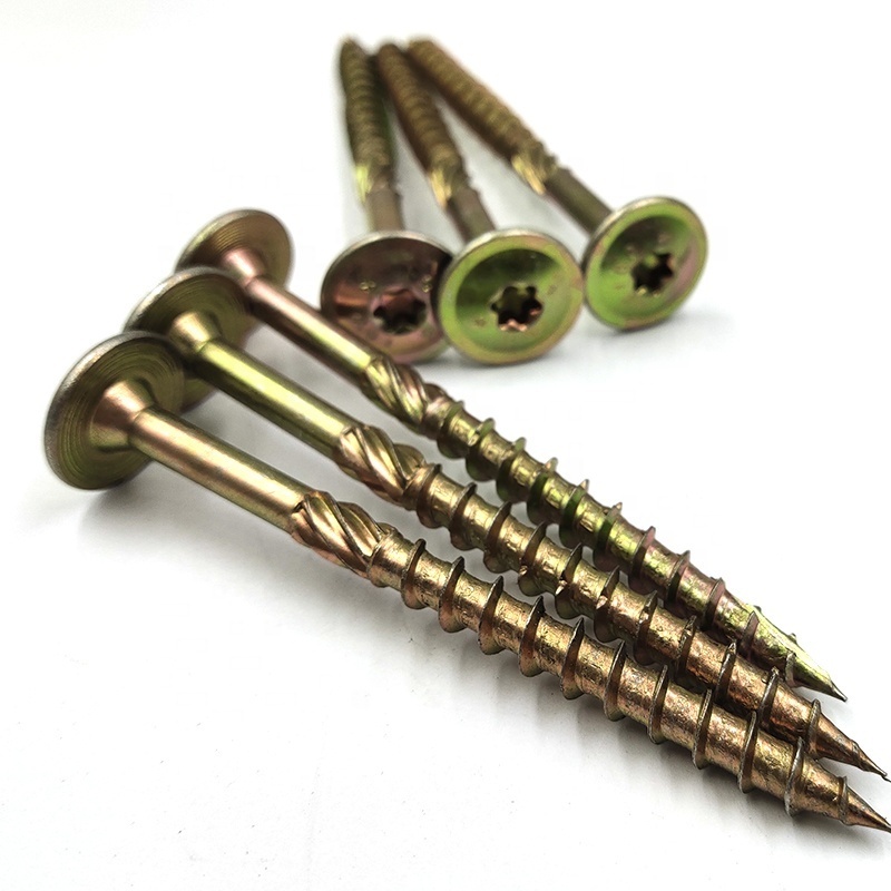 Wafer TORX Wood Screws Landscaping Flange Self-Drilling Wood Screws Timber Screws