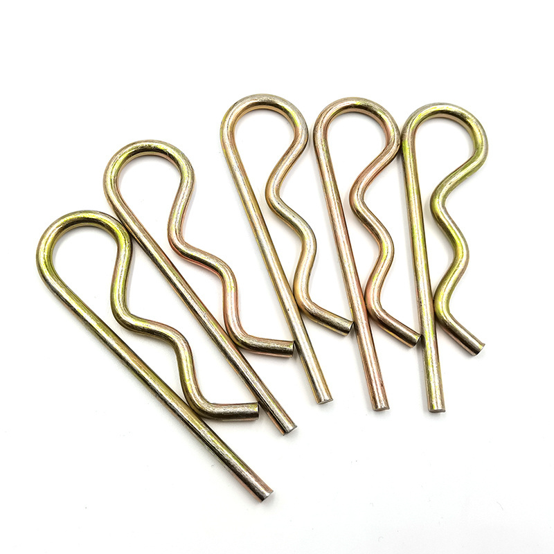 Hot-selling Spring Steel B-type Elastic Cotter R-shaped latch spring cotter pin