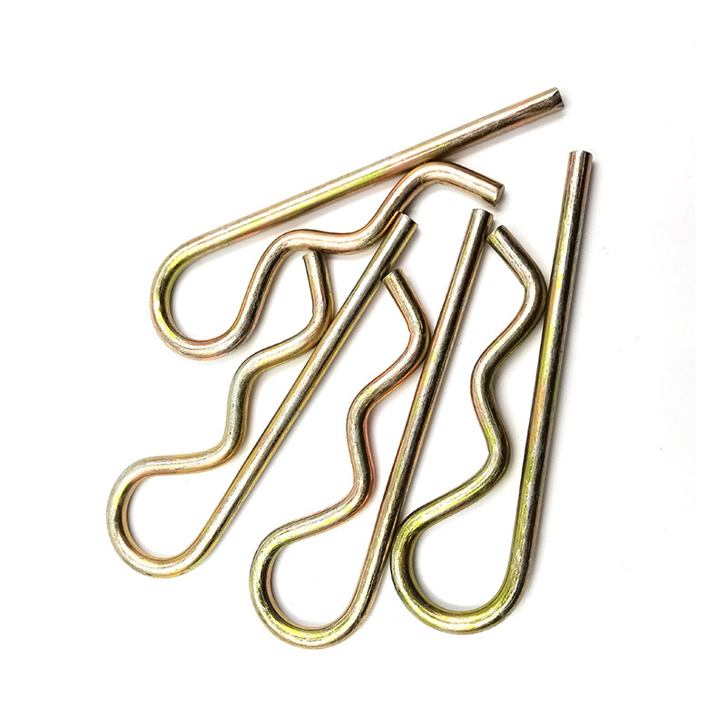 Hot-selling Spring Steel B-type Elastic Cotter R-shaped latch spring cotter pin