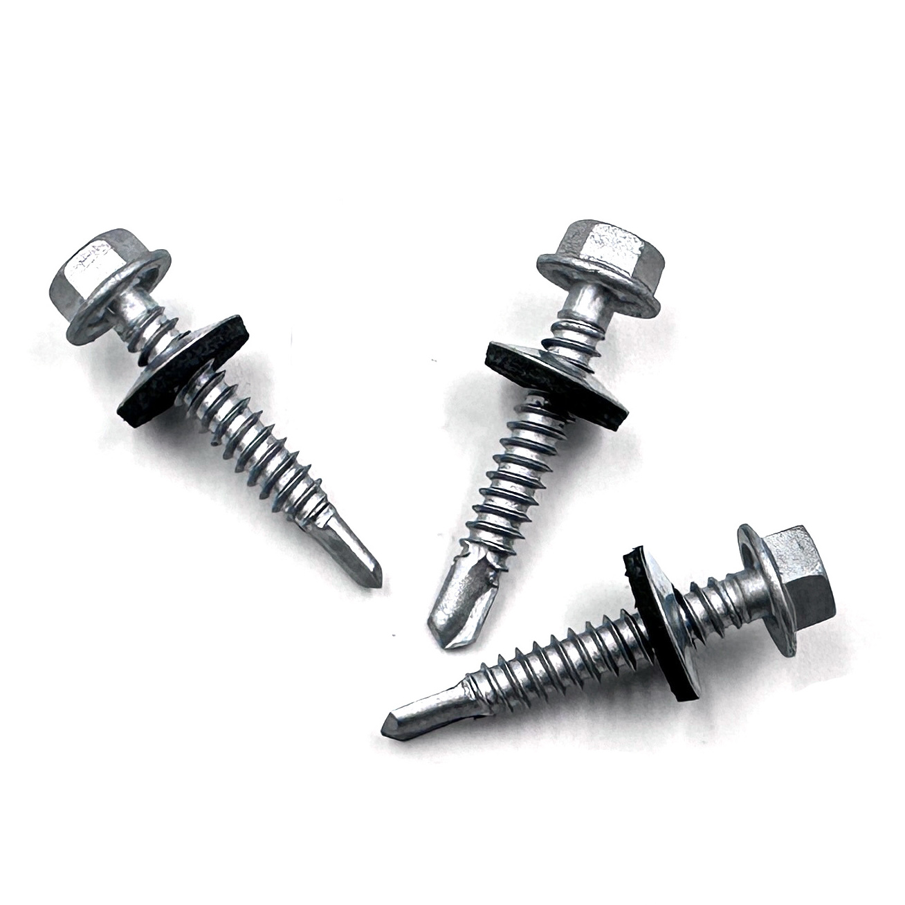 All sizes ruspert coating screw self drilling screw hex flange head roofing screws with washer