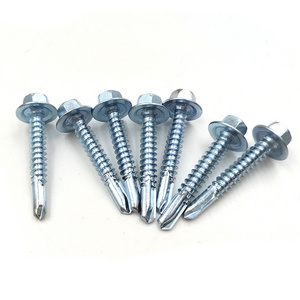 Wholesale price  parafuso auto brocante DIN7504 Hex Head Self Drilling Screws