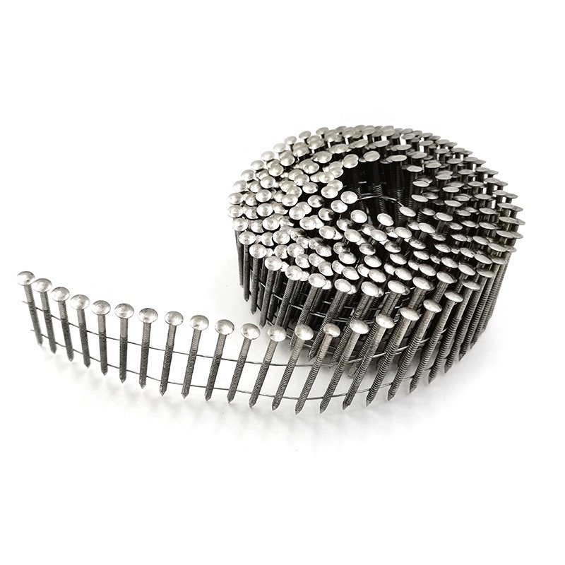 1-3/4 x 0.083 x 0.090 1.75 in x 0.092 in 3d 10d 2 3x0.131 ring shank 1-1/4 x0.082 316 stainless steel wire coil ring nail