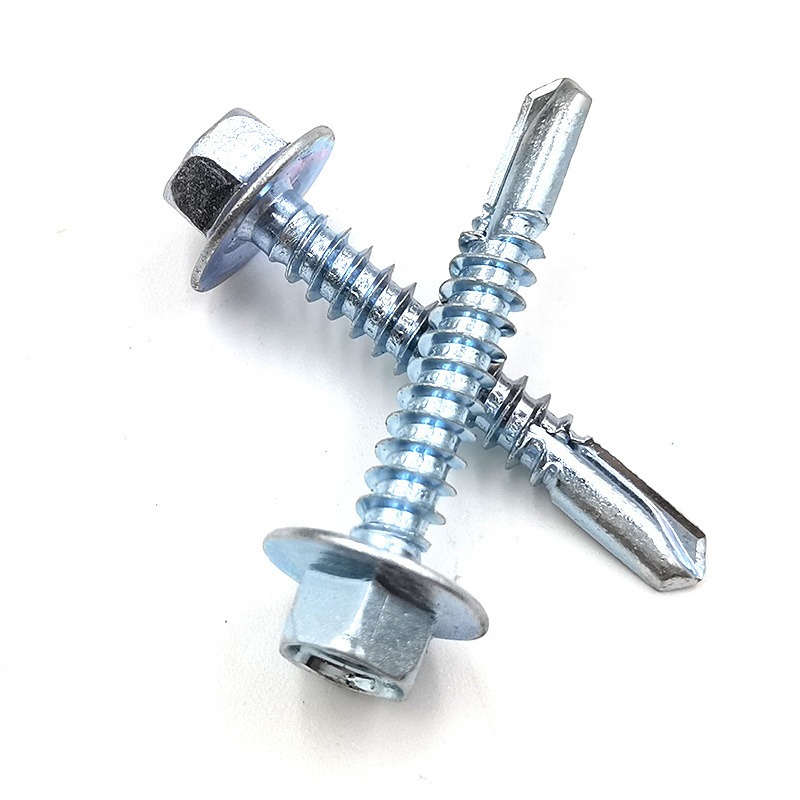 Wholesale price  parafuso auto brocante DIN7504 Hex Head Self Drilling Screws