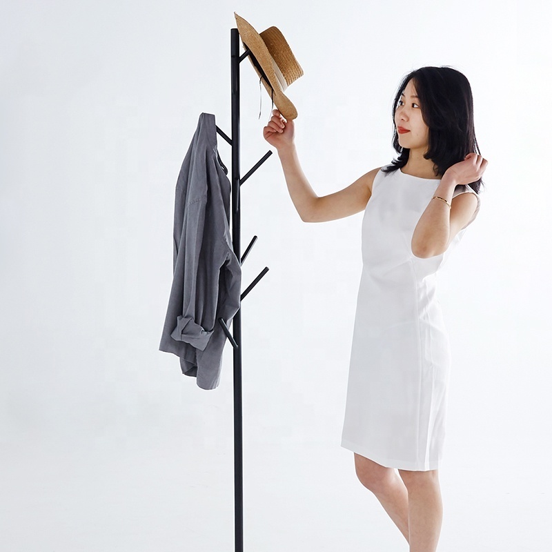 Creative Clothing Display Rack Floor Type Good-looking Circular Clothes Hanger Coat Rack Stand