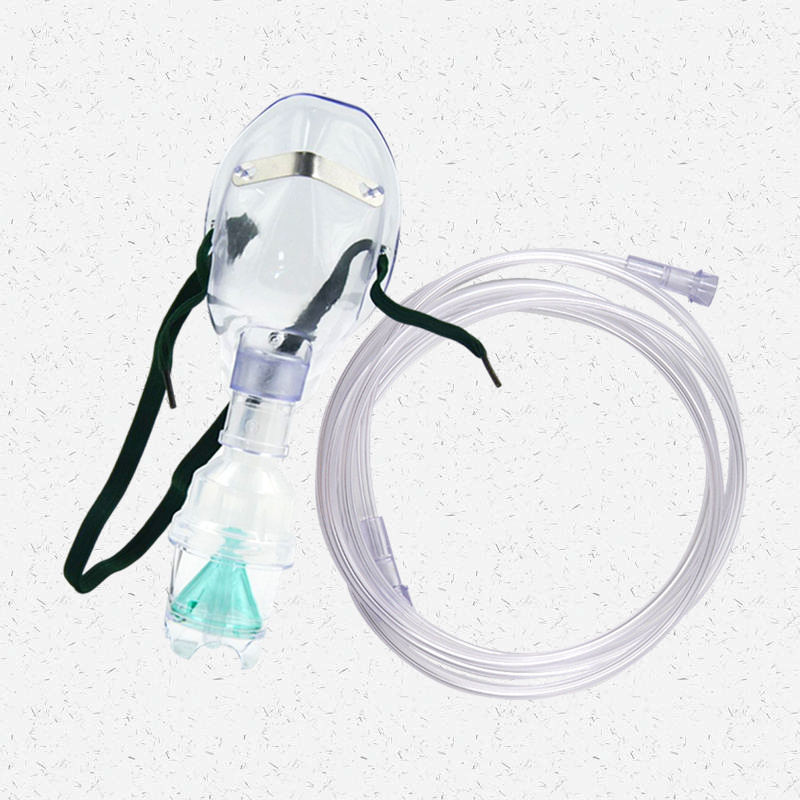 Hospital Supply Disposable Breathing Transparent Infant Adult Nebulizer Mask Kit With Tube