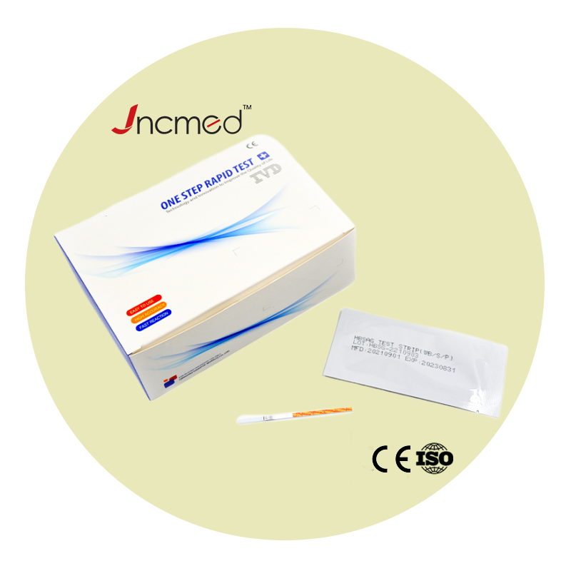 JCMED Hepatitis Rapid Test Kit HBsAg Test Strip Self Rapid Tests