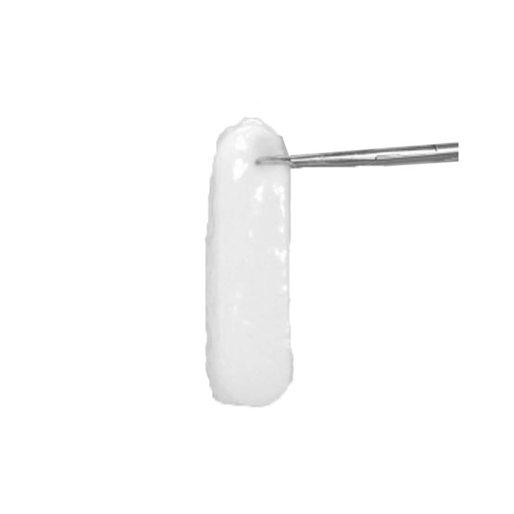 Soluble gauze nasal dressing with string