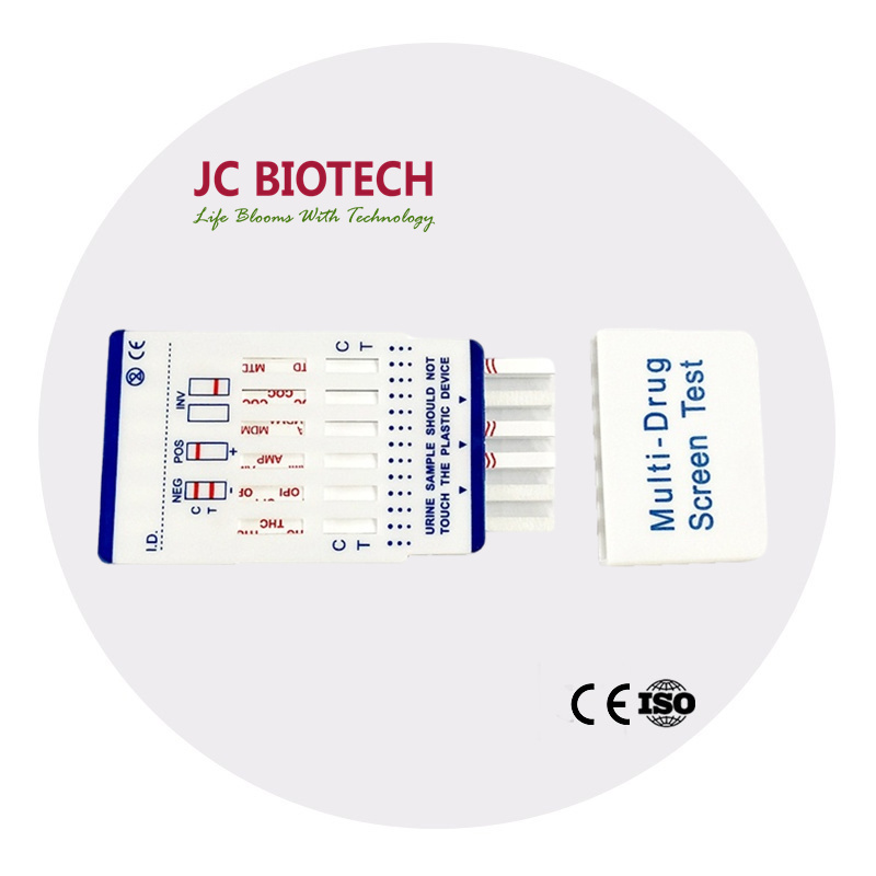 OPI MOP BZO MET THC COC Multi-drugs 6 Rapid Test Kit for Drugs Urine Screening Drugs Test