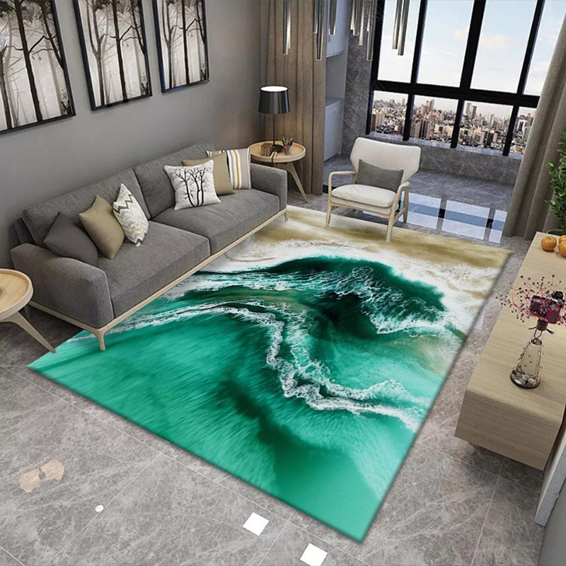 customized design crystal velvet carpet floor rugs living room decoration easy clean waterproof carpets and rugs