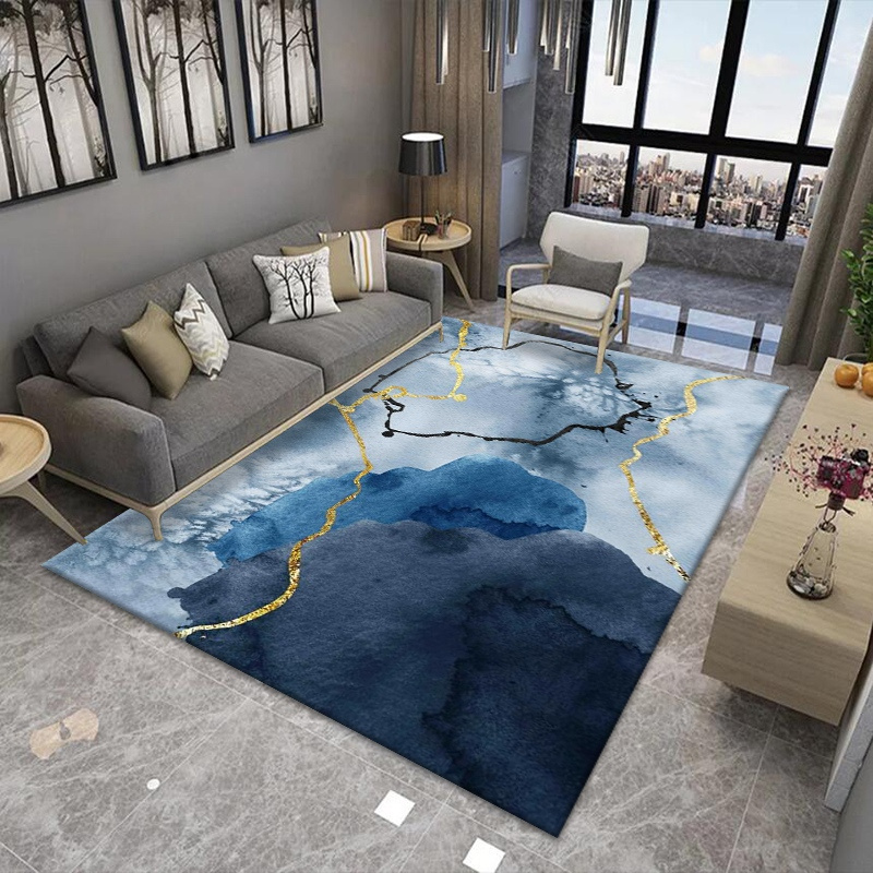 customized design crystal velvet carpet floor rugs living room decoration easy clean waterproof carpets and rugs