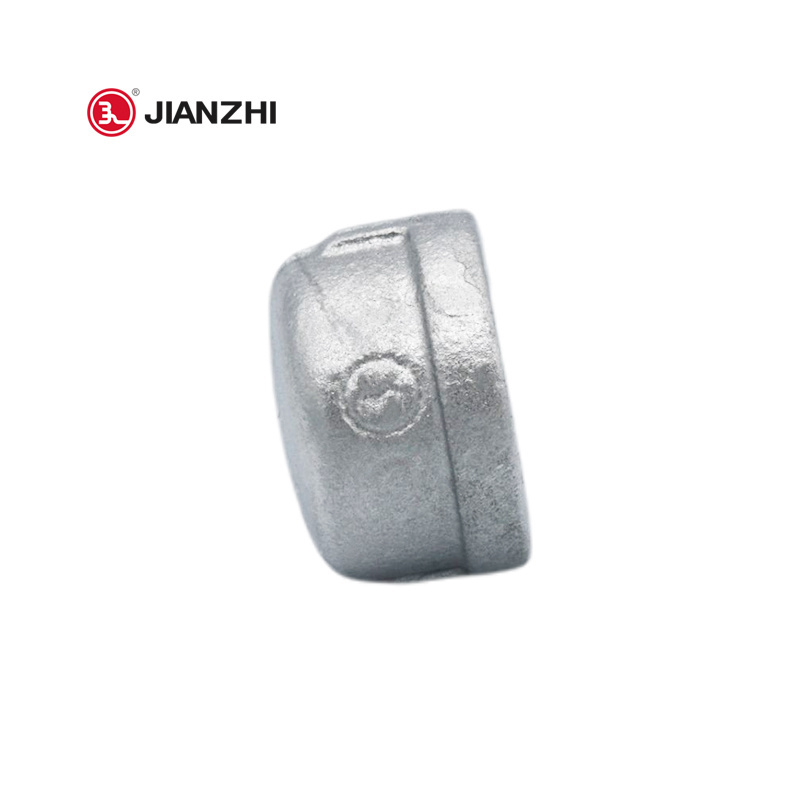 Jianzhi popular factory multiple specifications Wholesale black Pipe Fittings Plumbing Reducing Elbow Nipple CAP