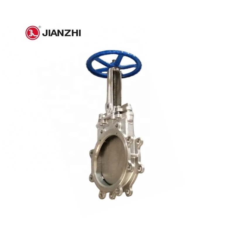 Stainless Steel Body Knife Shape ductile iron Gate Valve