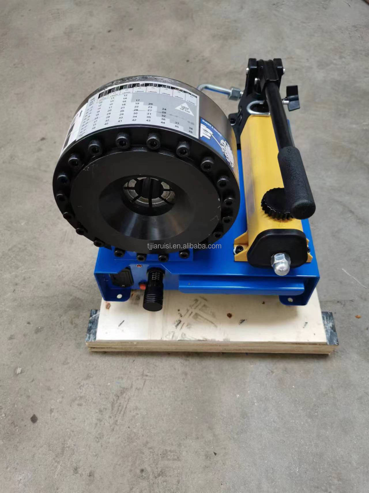 Manual high pressure hydraulic pipe crimper pipe crimping machine hose swaging machine hose swager