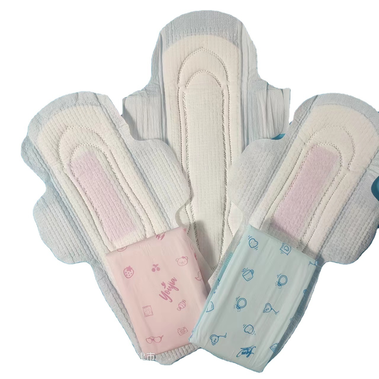 Disposable Female Feminine Hygiene Products Offer Ultra Thin Sanitary Napkin for Period Cotton OEM Breathable Super Soft Cotton