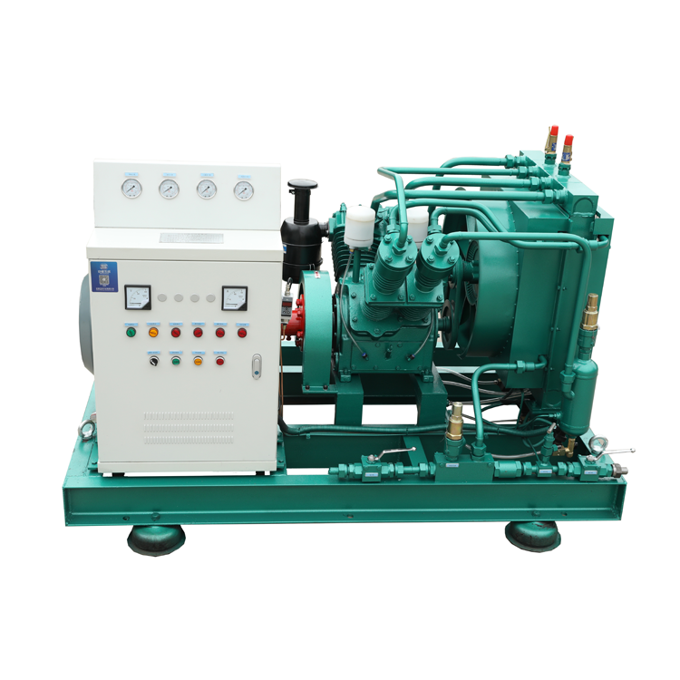 High Pressure 55 KW 4500 Psi  100 Bar Piston Air Compressor Pump for Air Receiver Tank Testing